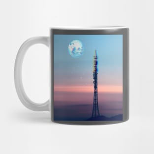 asteroid antenna from the far future Mug